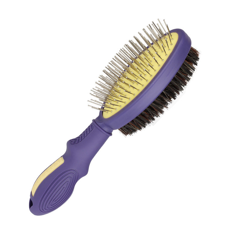 Pet Products Pet Double Face Comb Dog Cat Beauty Air Bag Massage Needle Comb Pet Pig Hair Removal Brush